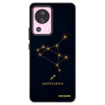 Picasee silikonový černý obal pro Xiaomi 13 Lite - SAGITTARIUS