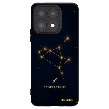 Picasee silikonový černý obal pro Honor X8a - SAGITTARIUS