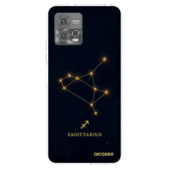 Picasee silikonový průhledný obal pro Motorola Moto G72 - SAGITTARIUS