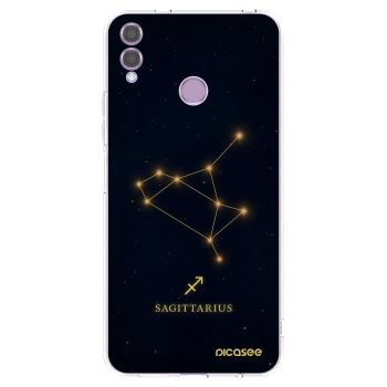 Picasee silikonový průhledný obal pro Honor 8X - SAGITTARIUS
