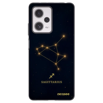 Picasee silikonový černý obal pro Xiaomi Redmi Note 12 Pro+ 5G - SAGITTARIUS