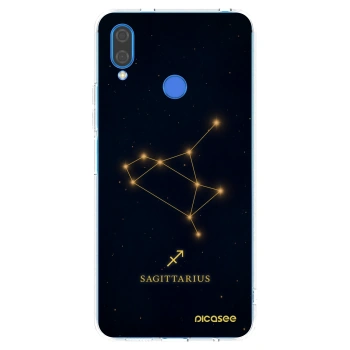 Picasee silikonový průhledný obal pro Huawei Nova 3 - SAGITTARIUS