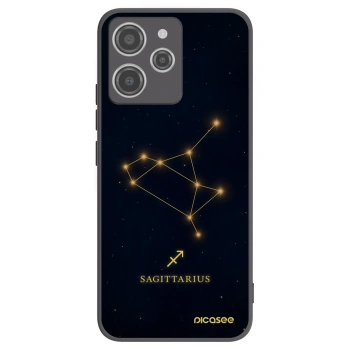 Picasee silikonový černý obal pro Xiaomi Redmi 12 4G - SAGITTARIUS