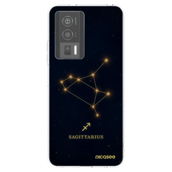 Picasee silikonový průhledný obal pro Xiaomi Poco F5 Pro 5G - SAGITTARIUS