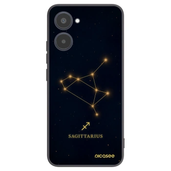 Picasee silikonový černý obal pro Realme 10 4G - SAGITTARIUS