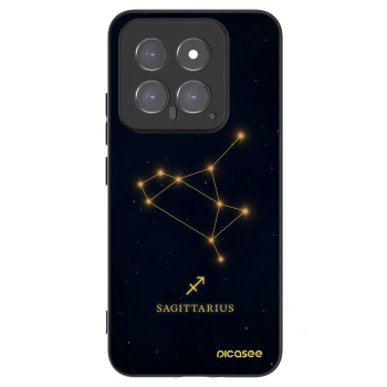 Picasee silikonový černý obal pro Xiaomi 14 - SAGITTARIUS