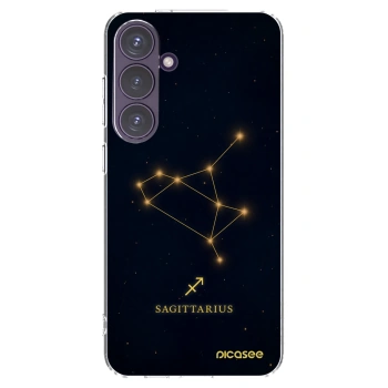 Picasee silikonový průhledný obal pro Samsung Galaxy S24+ S926B 5G - SAGITTARIUS