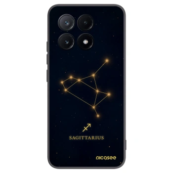 Picasee silikonový černý obal pro Xiaomi Poco X6 Pro - SAGITTARIUS