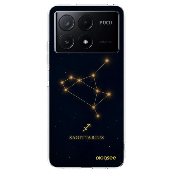 Picasee silikonový průhledný obal pro Xiaomi Poco X6 Pro - SAGITTARIUS
