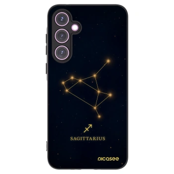 Picasee silikonový černý obal pro Samsung Galaxy A35 5G A356B - SAGITTARIUS