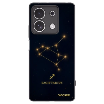 Picasee silikonový černý obal pro Xiaomi Redmi Note 13 4G - SAGITTARIUS