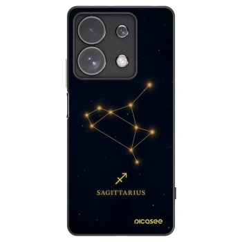 Picasee silikonový černý obal pro Xiaomi Redmi Note 13 Pro 4G - SAGITTARIUS