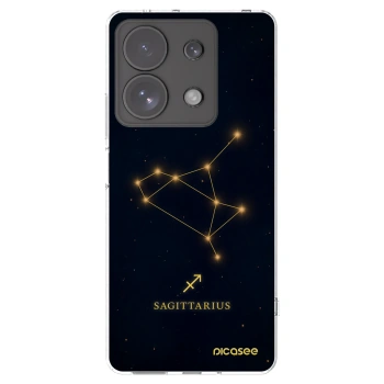 Picasee silikonový průhledný obal pro Xiaomi Redmi Note 13 Pro 4G - SAGITTARIUS