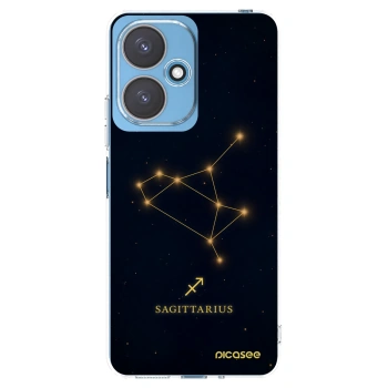 Picasee silikonový průhledný obal pro Xiaomi Redmi 13C 5G - SAGITTARIUS