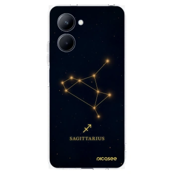Picasee silikonový průhledný obal pro Realme C33 (2023) - SAGITTARIUS