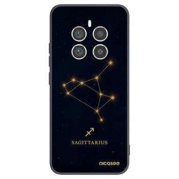 Picasee silikonový černý obal pro Realme 12 Pro 5G - SAGITTARIUS