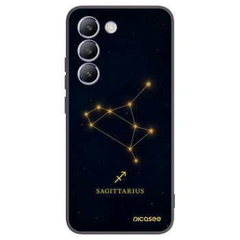 Picasee silikonový černý obal pro Vivo V40 SE 5G - SAGITTARIUS