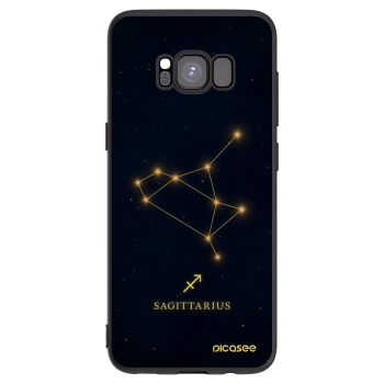 Picasee silikonový černý obal pro Samsung Galaxy S8 G950F - SAGITTARIUS