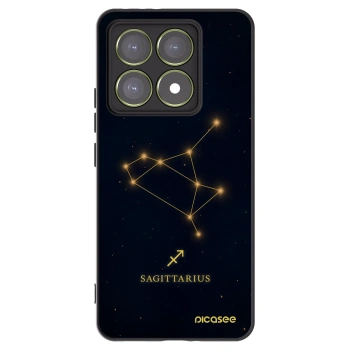 Picasee silikonový černý obal pro Xiaomi 14T - SAGITTARIUS
