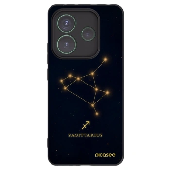 Picasee silikonový černý obal pro Xiaomi Redmi Note 14 5G - SAGITTARIUS