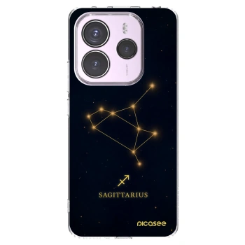 Picasee silikonový průhledný obal pro Xiaomi Redmi Note 14 5G - SAGITTARIUS