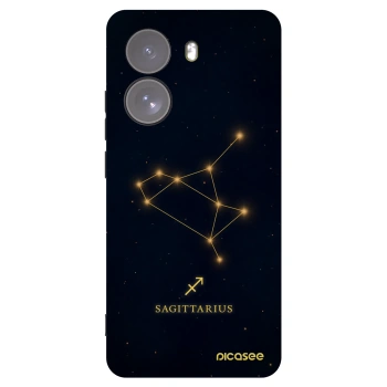 Picasee silikonový černý obal pro Xiaomi Poco X7 - SAGITTARIUS