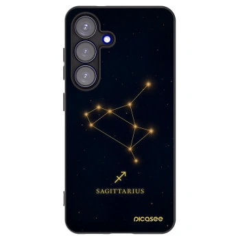 Picasee silikonový černý obal pro Samsung Galaxy S25 5G - SAGITTARIUS