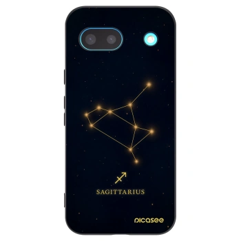 Picasee silikonový černý obal pro Google Pixel 8a - SAGITTARIUS
