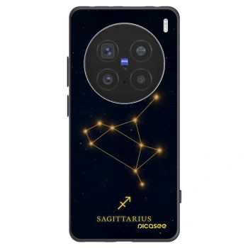 Picasee silikonový černý obal pro Vivo X200 Pro - SAGITTARIUS