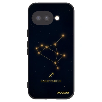 Picasee silikonový černý obal pro Google Pixel 9a - SAGITTARIUS