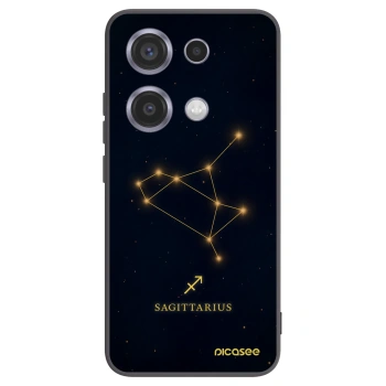 Picasee silikonový černý obal pro Xiaomi Redmi Note 14S - SAGITTARIUS