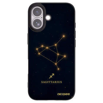 Picasee silikonový černý obal pro Apple iPhone 17 - SAGITTARIUS