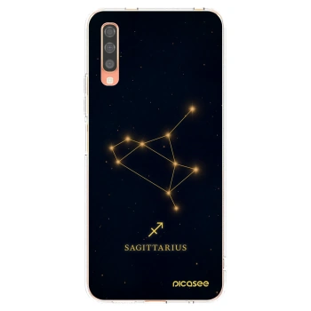 Picasee silikonový průhledný obal pro Samsung Galaxy A70 A705F - SAGITTARIUS