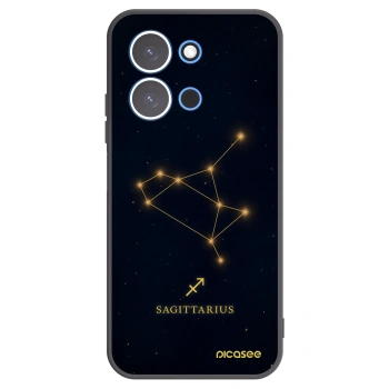 Picasee silikonový černý obal pro Xiaomi Redmi 15C 4G - SAGITTARIUS