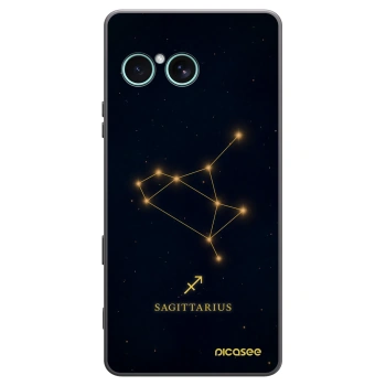 Picasee silikonový černý obal pro Sony Xperia 10 VII - SAGITTARIUS