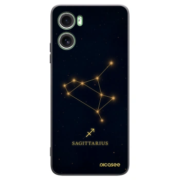 Picasee silikonový černý obal pro Motorola Moto G06 - SAGITTARIUS