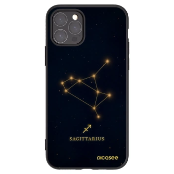 Picasee silikonový černý obal pro Apple iPhone 11 Pro - SAGITTARIUS