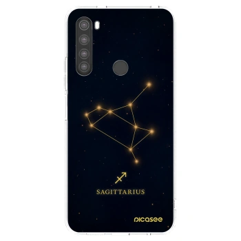 Picasee silikonový průhledný obal pro Xiaomi Redmi Note 8 - SAGITTARIUS
