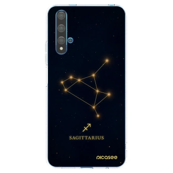 Picasee silikonový průhledný obal pro Huawei Nova 5T - SAGITTARIUS