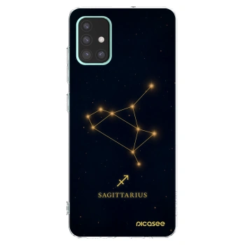 Picasee silikonový průhledný obal pro Samsung Galaxy A51 A515F - SAGITTARIUS