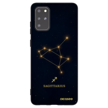 Picasee silikonový černý obal pro Samsung Galaxy S20+ G985F - SAGITTARIUS
