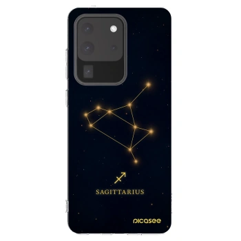 Picasee silikonový průhledný obal pro Samsung Galaxy S20 Ultra 5G G988F - SAGITTARIUS