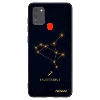 Picasee silikonový černý obal pro Samsung Galaxy A21s - SAGITTARIUS