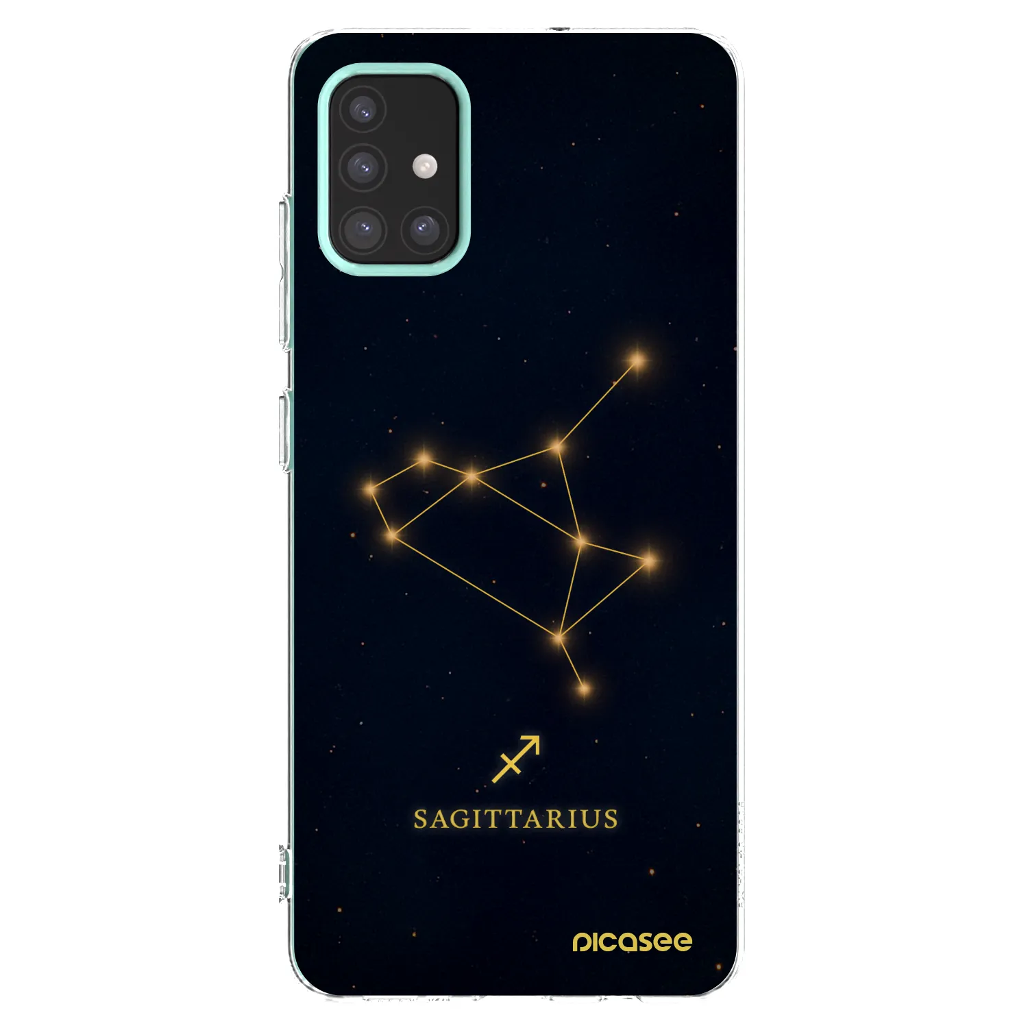 Picasee silikonový průhledný obal pro Samsung Galaxy M31s - SAGITTARIUS