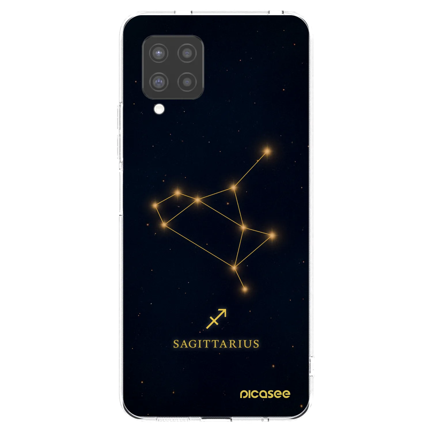 Picasee silikonový průhledný obal pro Samsung Galaxy A42 A426B - SAGITTARIUS