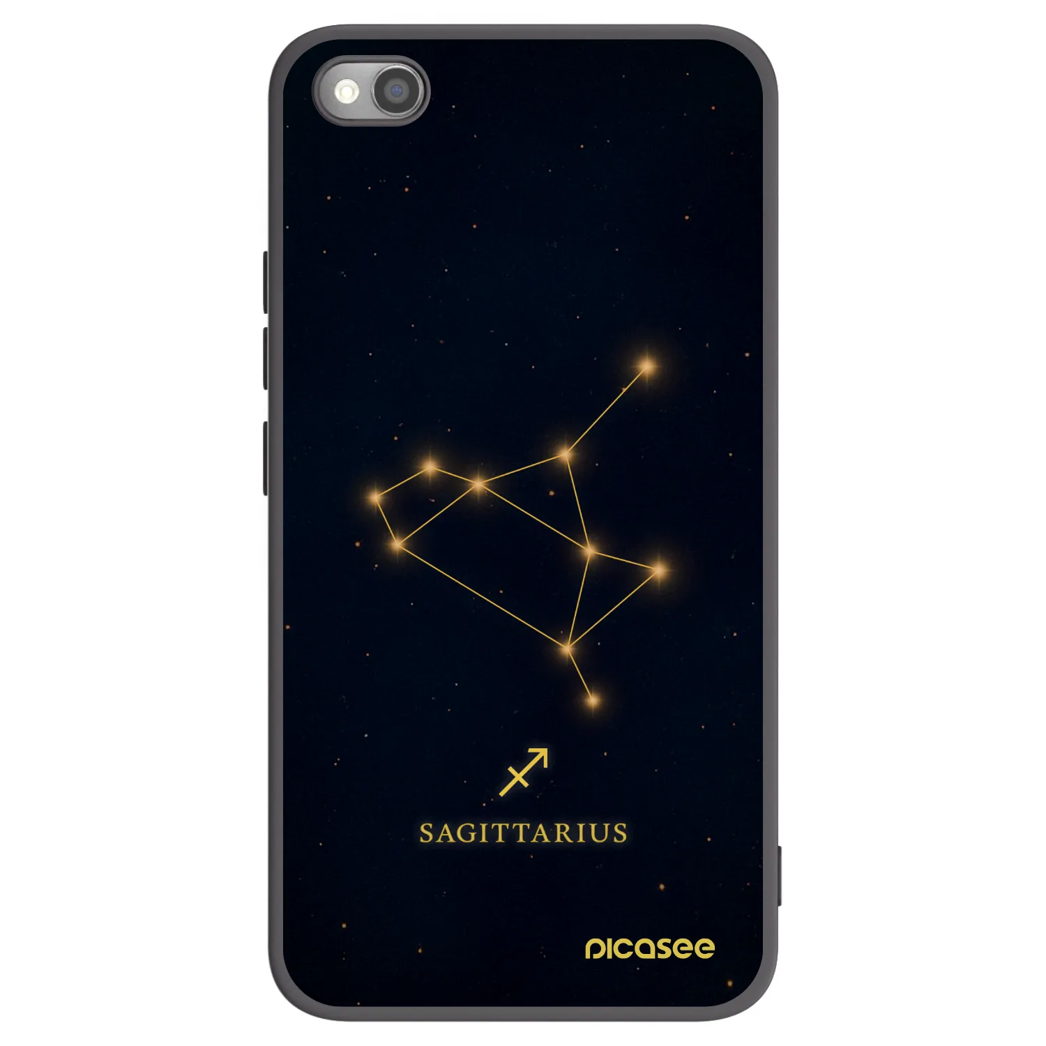 Picasee silikonový černý obal pro Xiaomi Redmi Note 11S 5G - SAGITTARIUS
