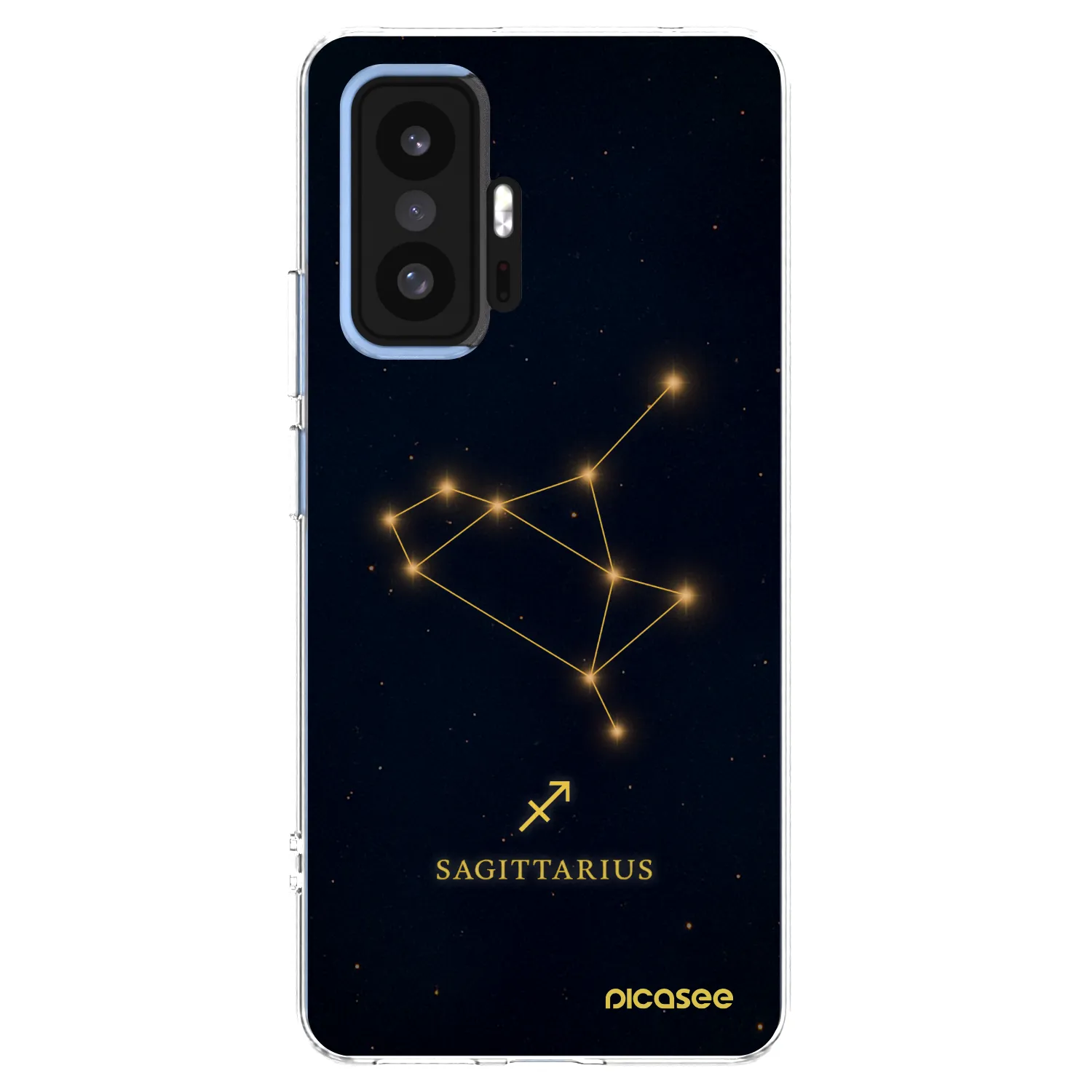 Picasee silikonový průhledný obal pro Xiaomi 11T - SAGITTARIUS