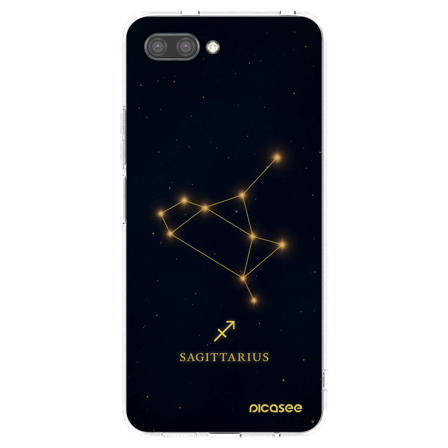 Picasee silikonový průhledný obal pro Honor 10 - SAGITTARIUS