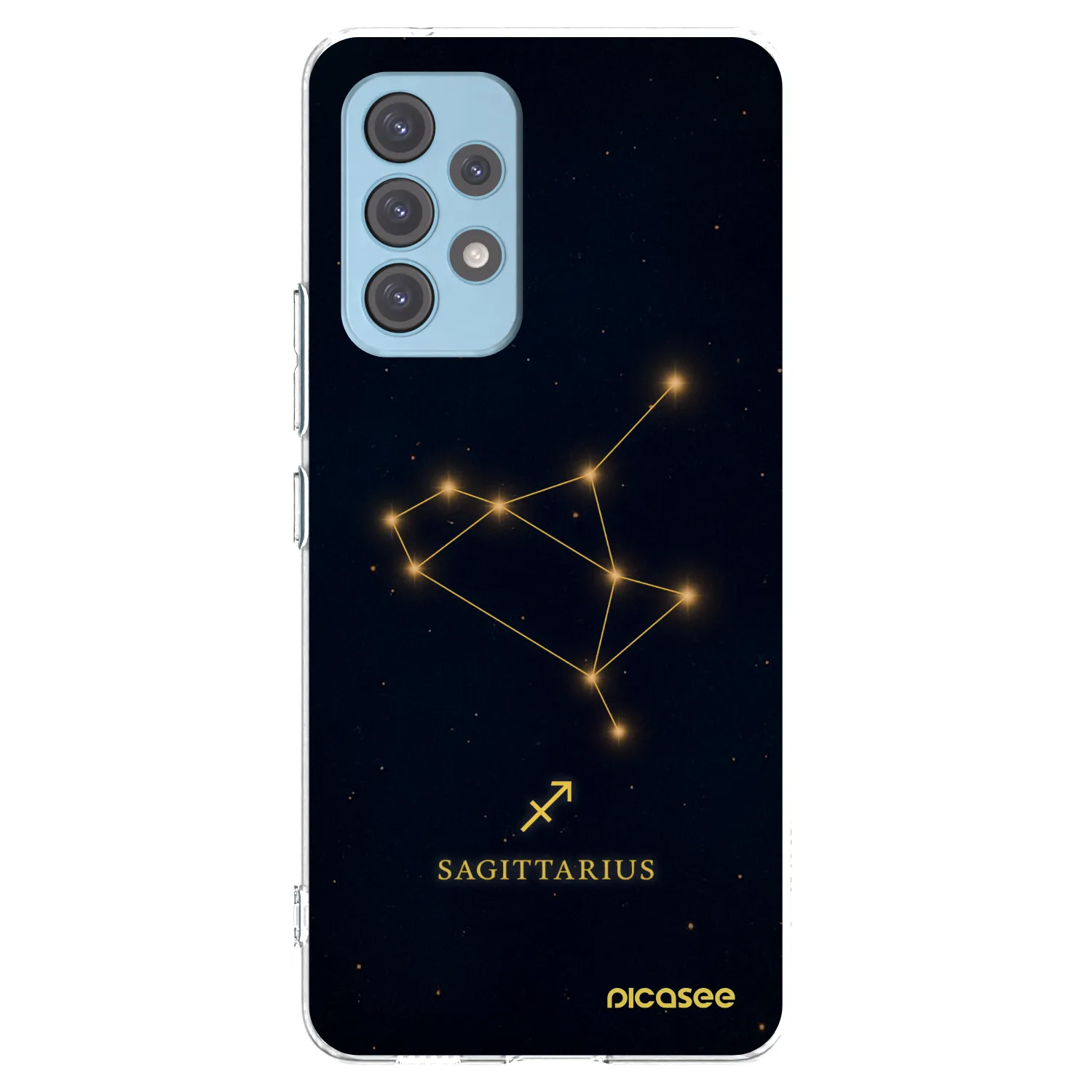 Picasee silikonový průhledný obal pro Samsung Galaxy A53 5G A536 - SAGITTARIUS
