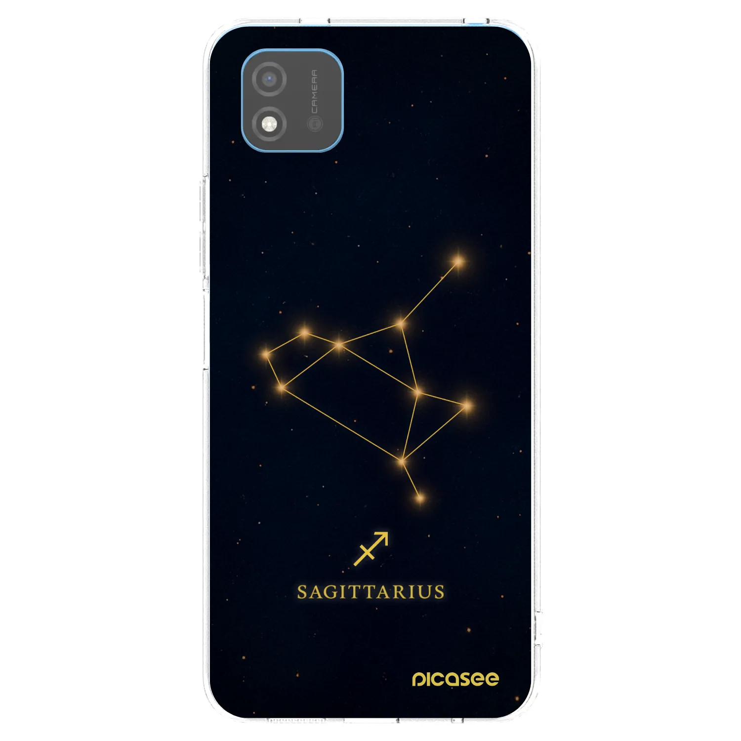 Picasee silikonový průhledný obal pro Realme C11 (2021) - SAGITTARIUS
